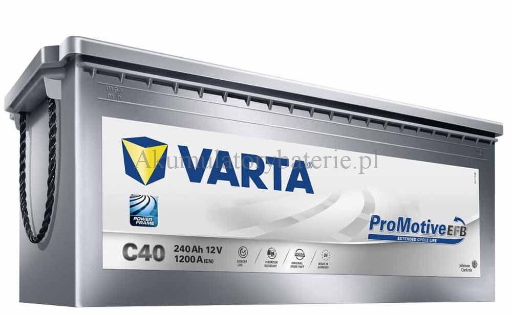 VARTA Promotive EFB 12V 240AH 1200A C40