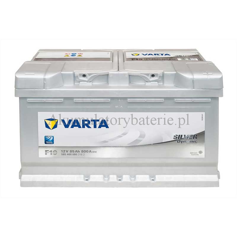 VARTA Silver Dynamic 12V 85Ah 800A F19