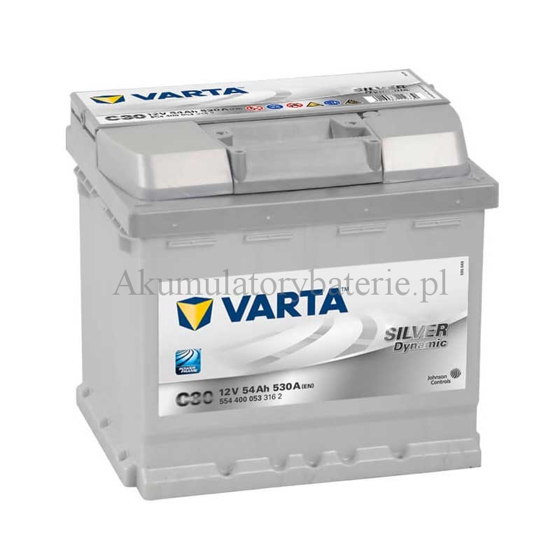 VARTA Silver Dynamic 12V 54Ah 530A C30